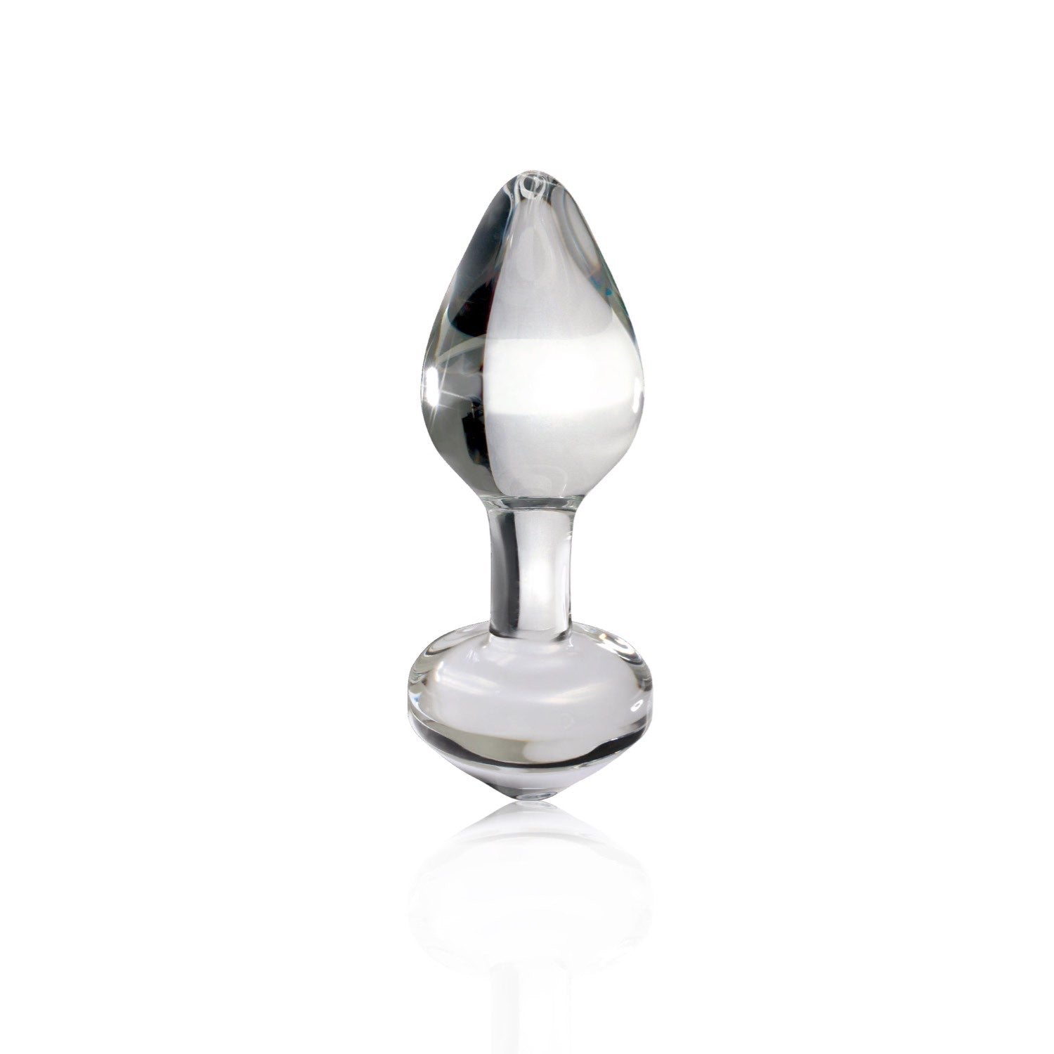 Icicles No. 44 - Clear Glass 6.5 cm (2.5&quot;) Butt Plug by Pipedream