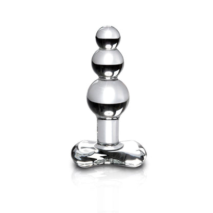 No. 47 - Clear Glass 9.5 cm (3.75") Butt Plug