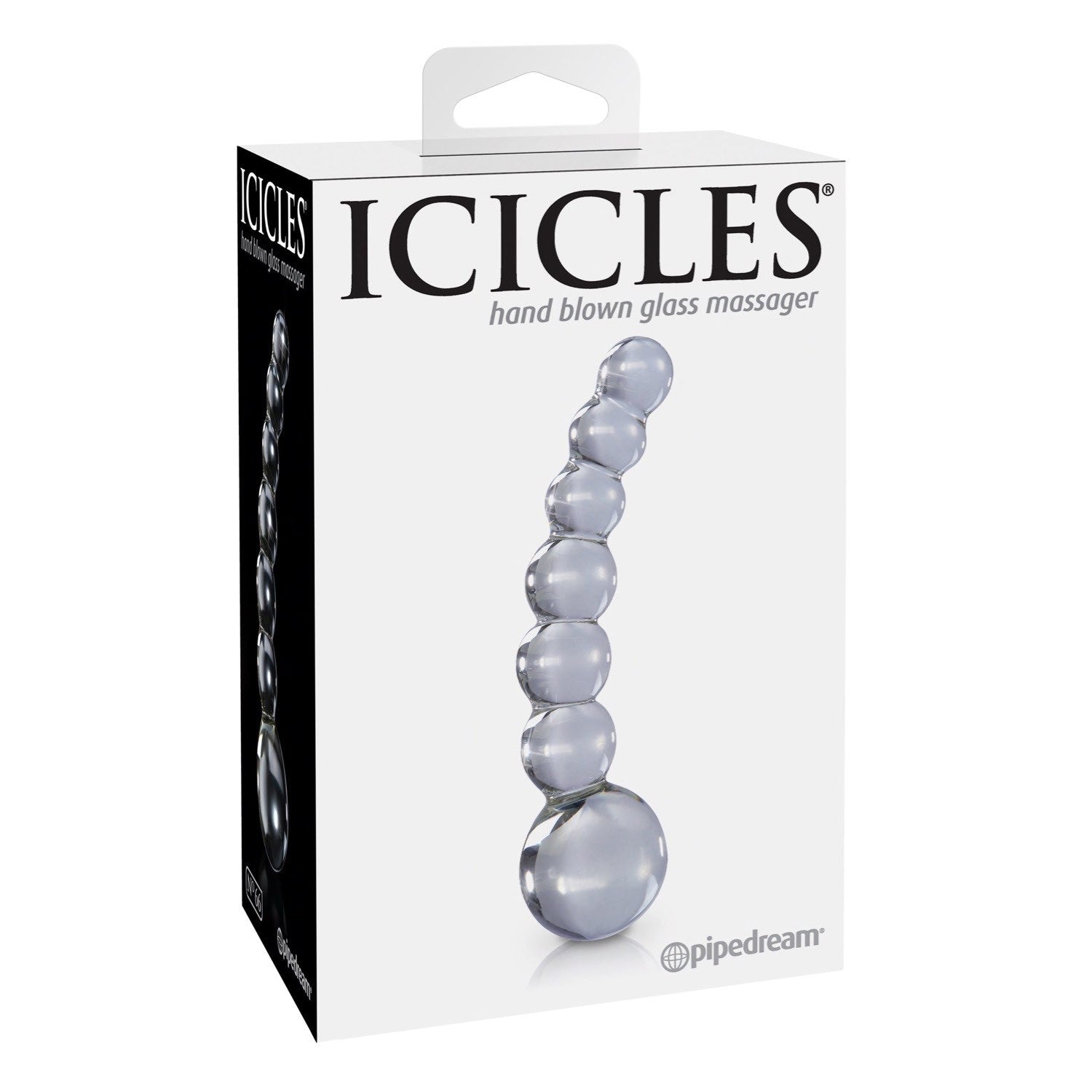 Icicles No. 66 - Clear Glass 12 cm (4.75&quot;) Dong by Pipedream