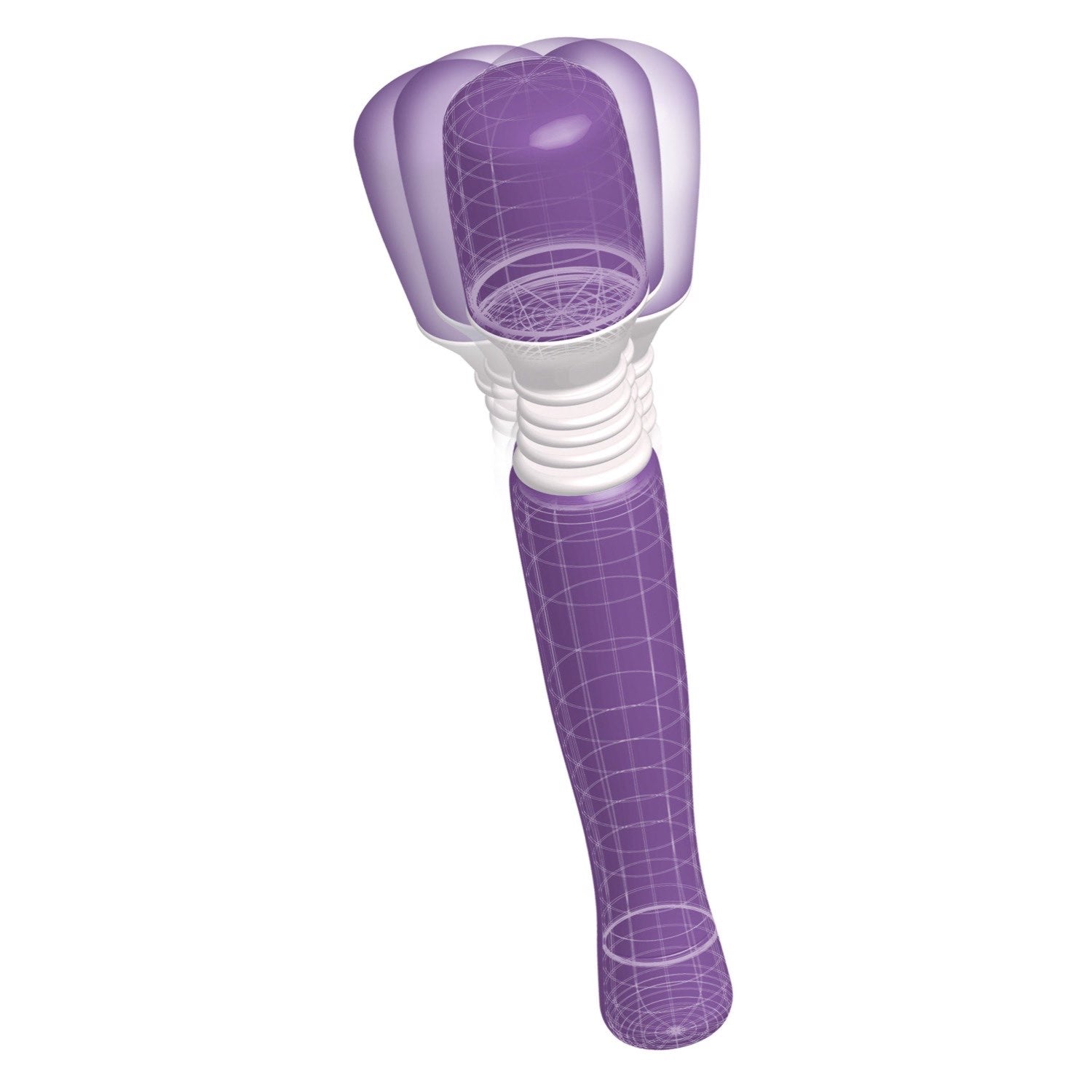 Wanachi Mini-mini - Purple 4.4&quot; Massager by Pipedream