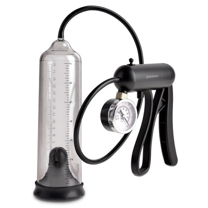 Pro-Gauge Power Pump - Clear Penis Pump with Hand Trigger