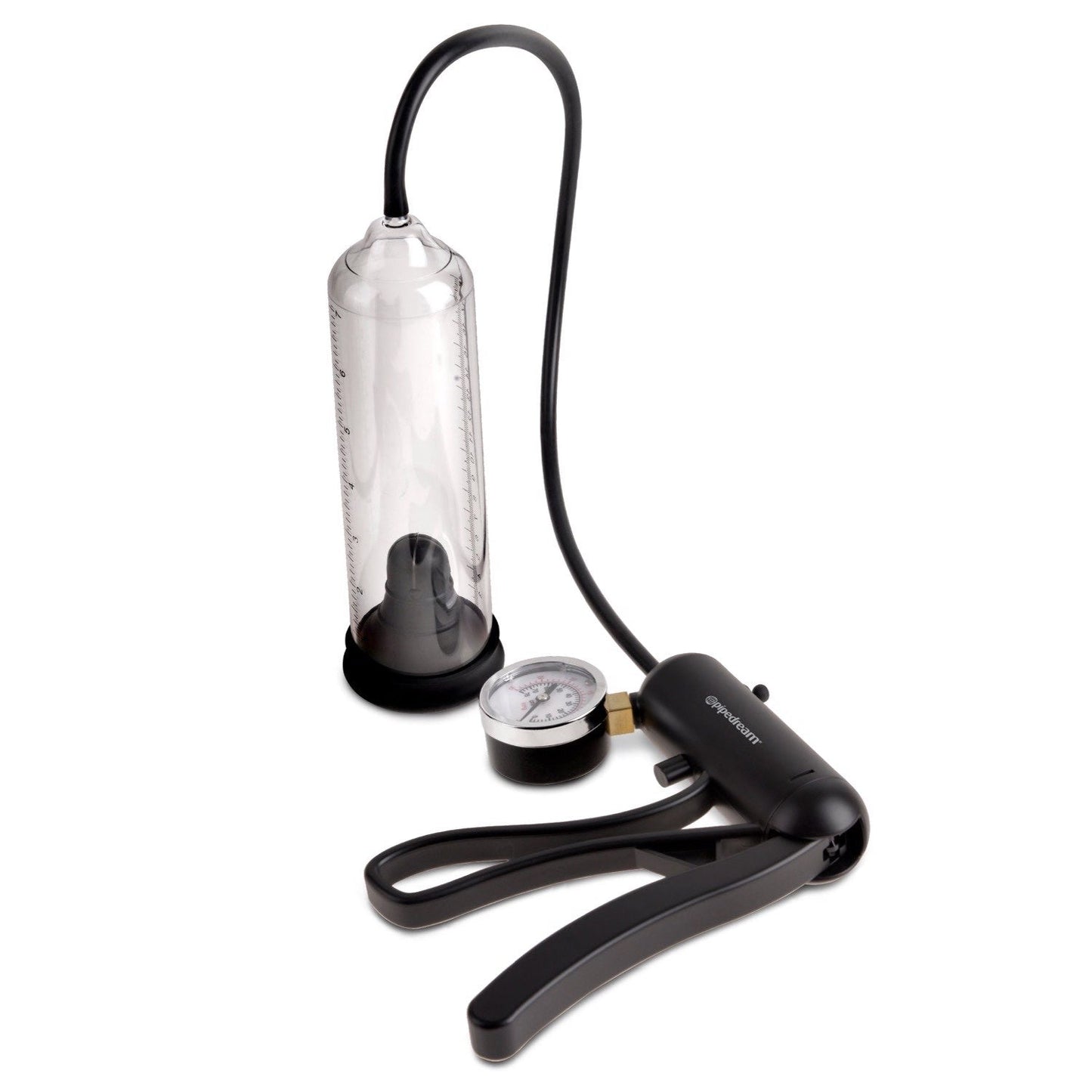 Pro-Gauge Power Pump - Clear Penis Pump with Hand Trigger