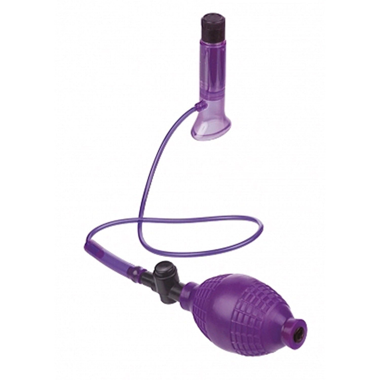 Fetish Fantasy Series Vibrating Clit Suck-her - Purple Vibrating Clit Pump by Pipedream