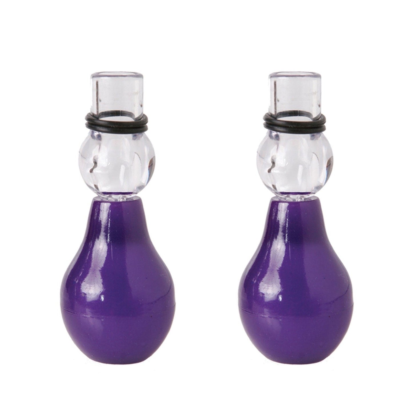 乳头矫正器套装 - 紫色乳头泵