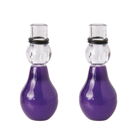 Pipedream 恋物奇幻系列 乳头矫正器套装 - 紫色乳头泵