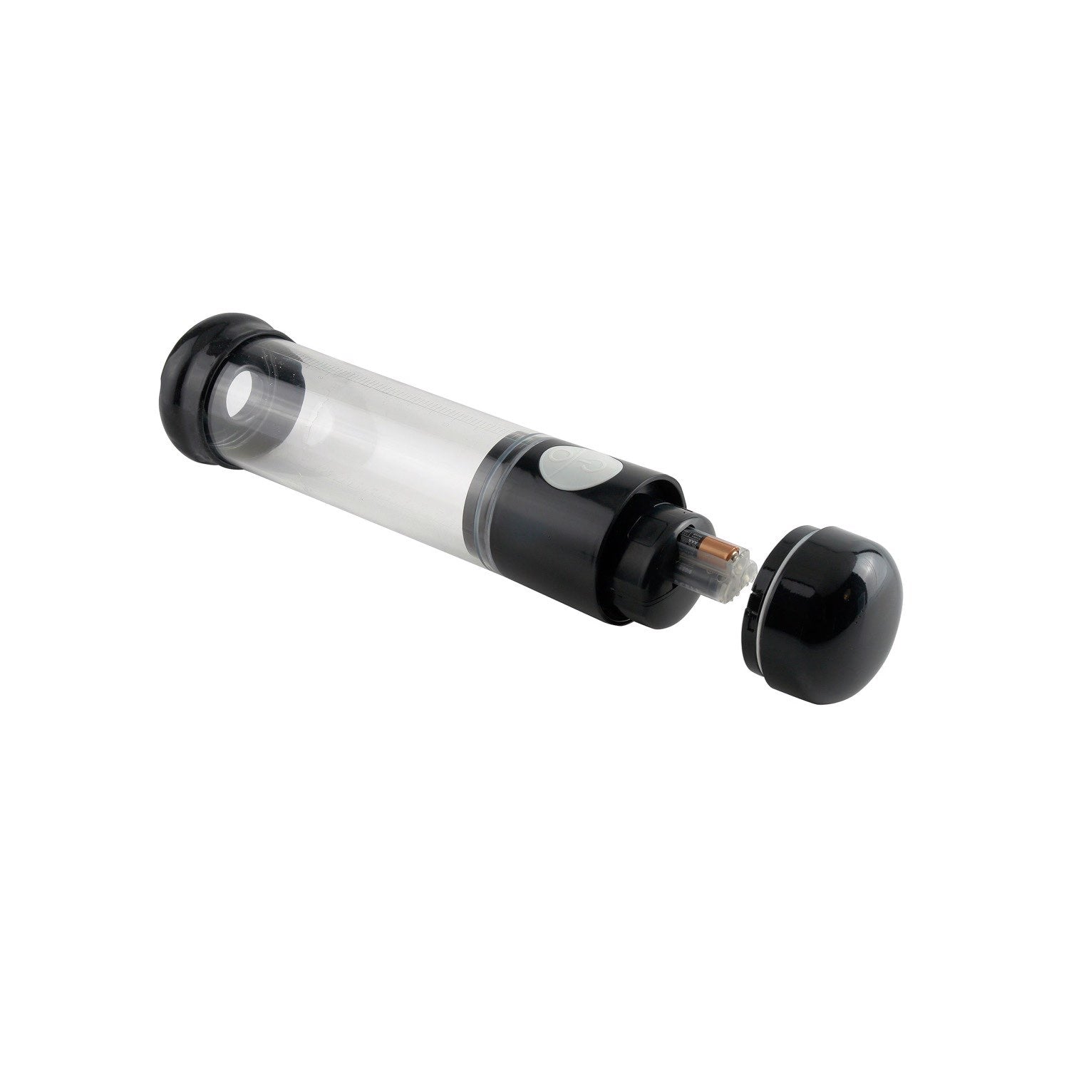 Pump Worx Auto-vac Power Pump - Black/Clear Automatic Penis Pump by Pipedream