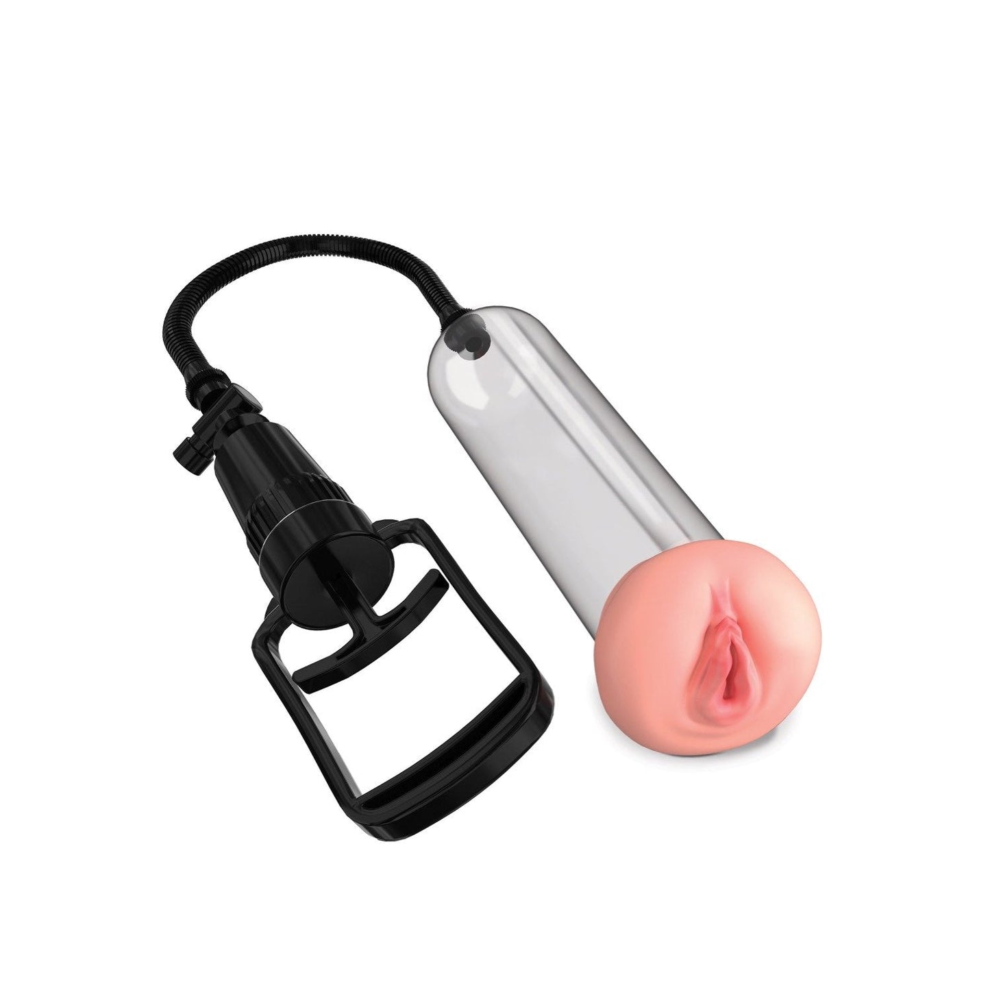 初学者阴部泵 - 带阴道套的阴茎泵
