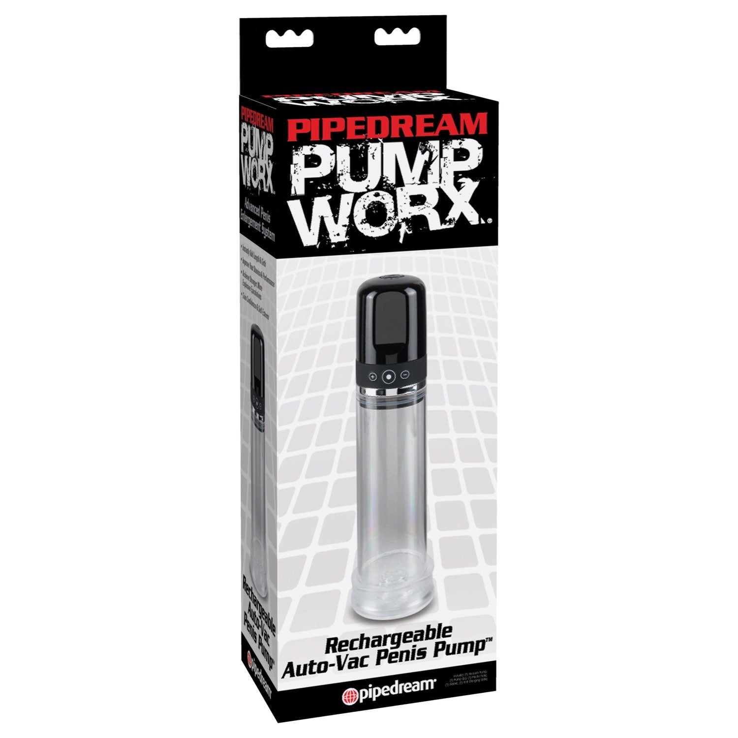 泵沃克斯 可充电自动真空阴茎泵 - 透明可充电阴茎泵 by Pipedream
