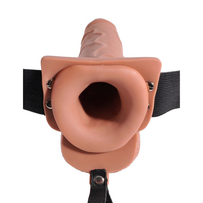 FFS 7.5IN Hollow Squirting Strap-On