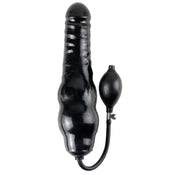 ["Inflatable"]Inflatable Ass Blaster - Black Inflatable Anal Dong