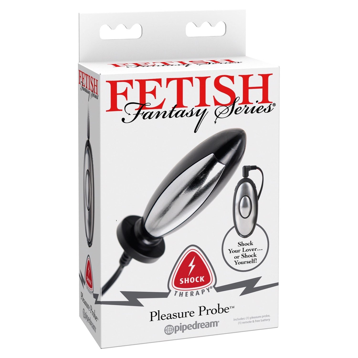 Fetish Fantasy Series Shock Therapy Pleasure Probe - 3&quot; Electric Probe by Pipedream