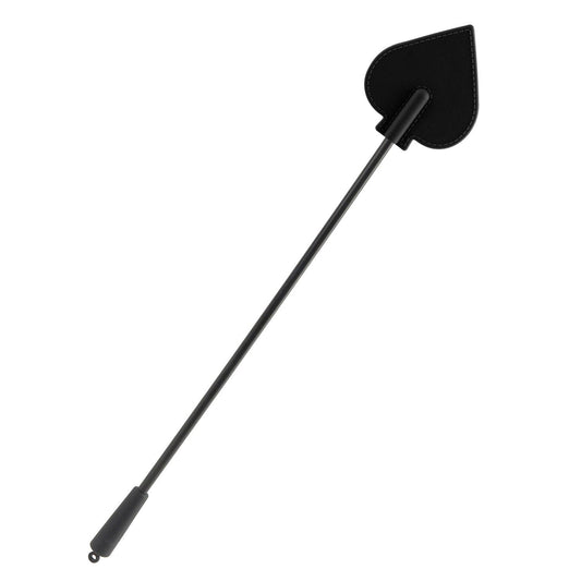 Pipedream Fetish Fantasy Series Silicone Spade - Black Crop