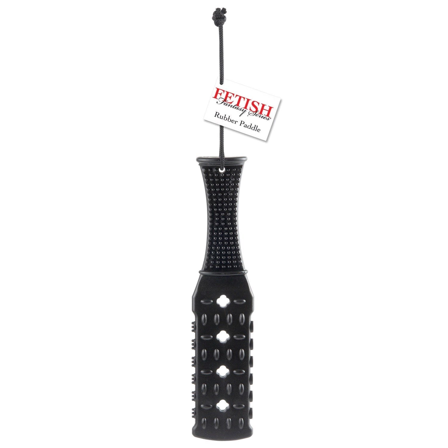 Fetish Fantasy Series Rubber Paddle - Black Paddle by Pipedream