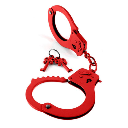 Designer Cuffs - Red Hand Cuffs