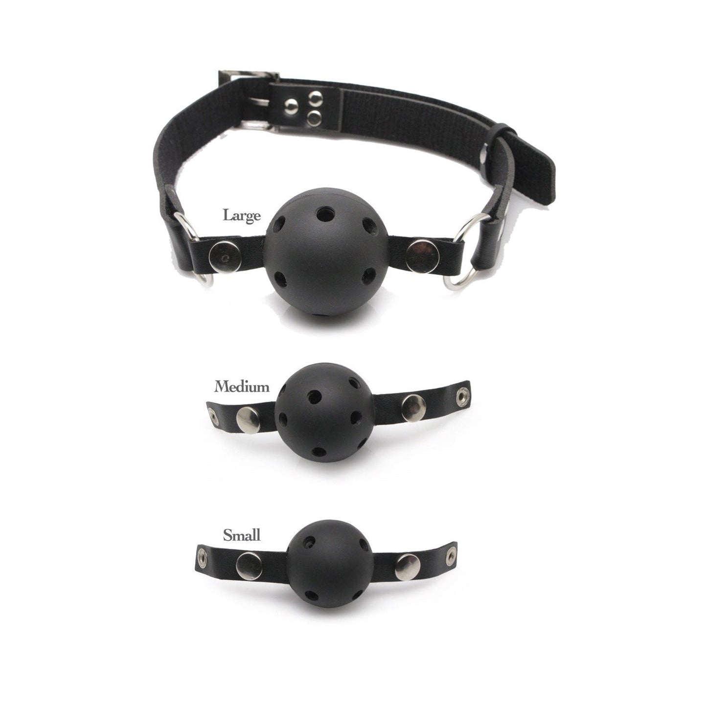 Ball Gag Training System - Interchangeable Breathable Ball Gags