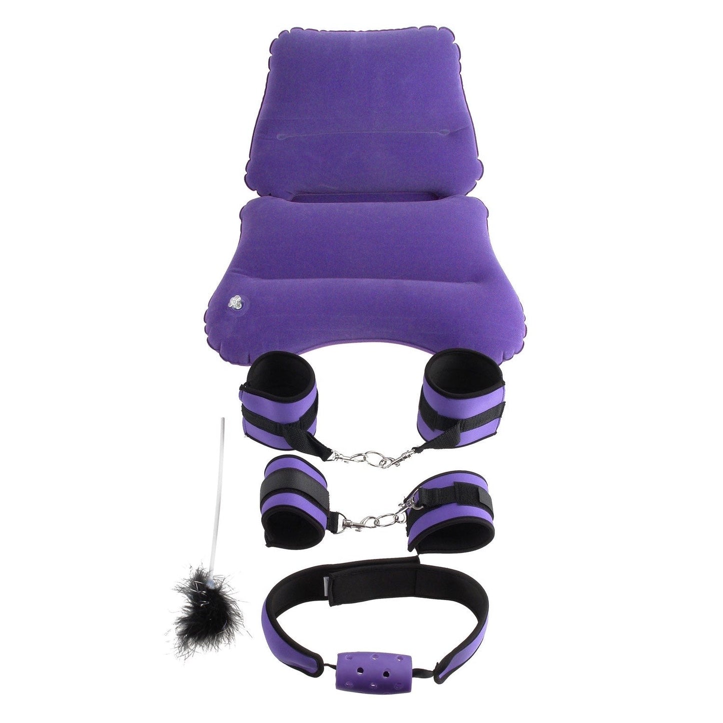 Purple Pleasure Bondage Set - 8 Piece Set