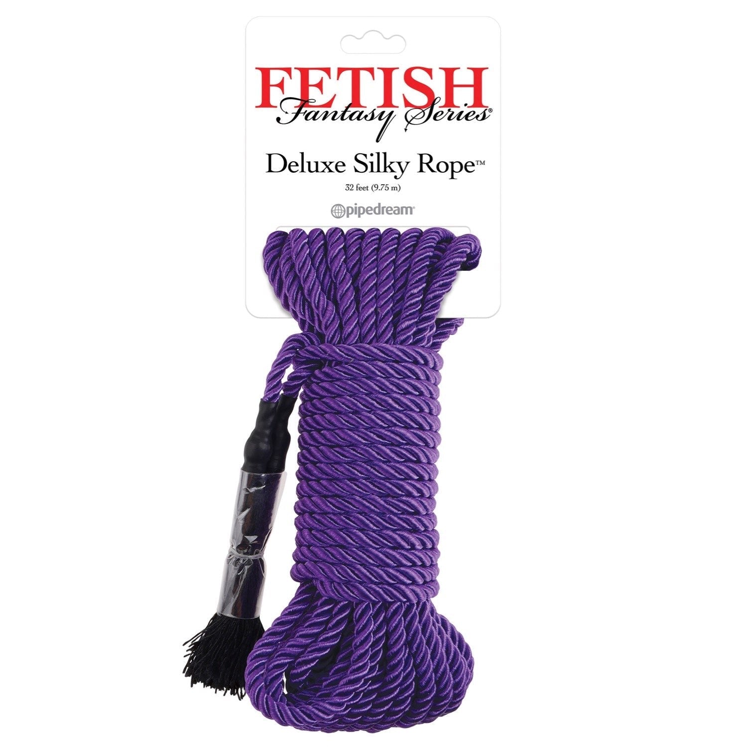 Fetish Fantasy Series Deluxe Silky Rope - Purple Bondage Rope - 9.75 m Length by Pipedream