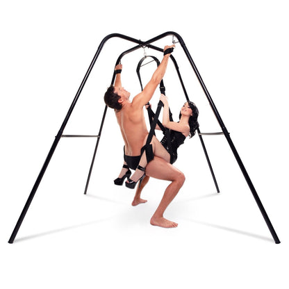 Fantasy Swing Stand - Black Swing Stand (No Swing Included)