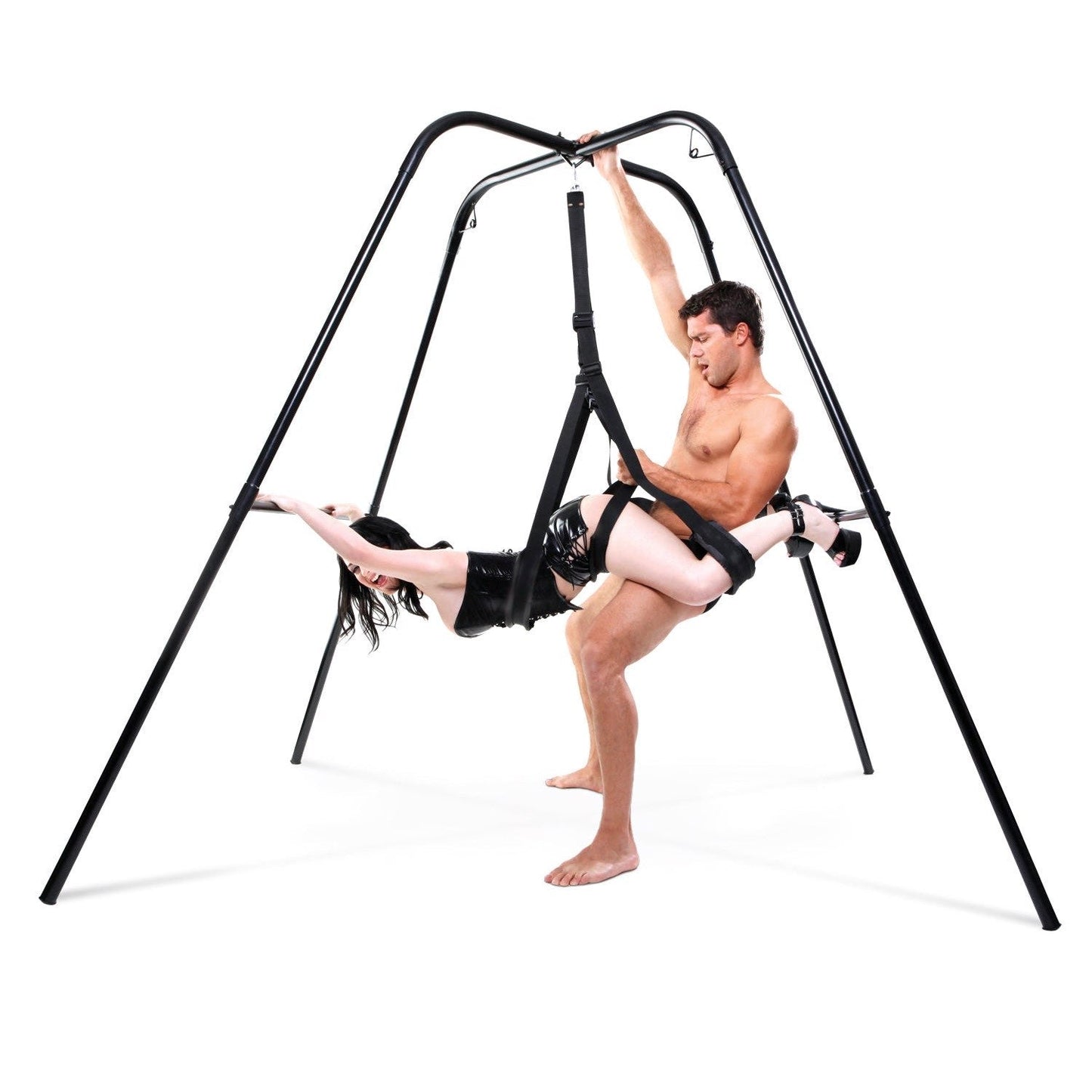 Fantasy Swing Stand - Black Swing Stand (No Swing Included)