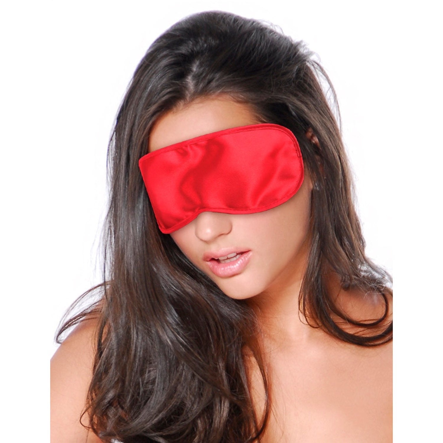 Fetish Fantasy Series Satin Love Mask - Red Eye Mask by Pipedream