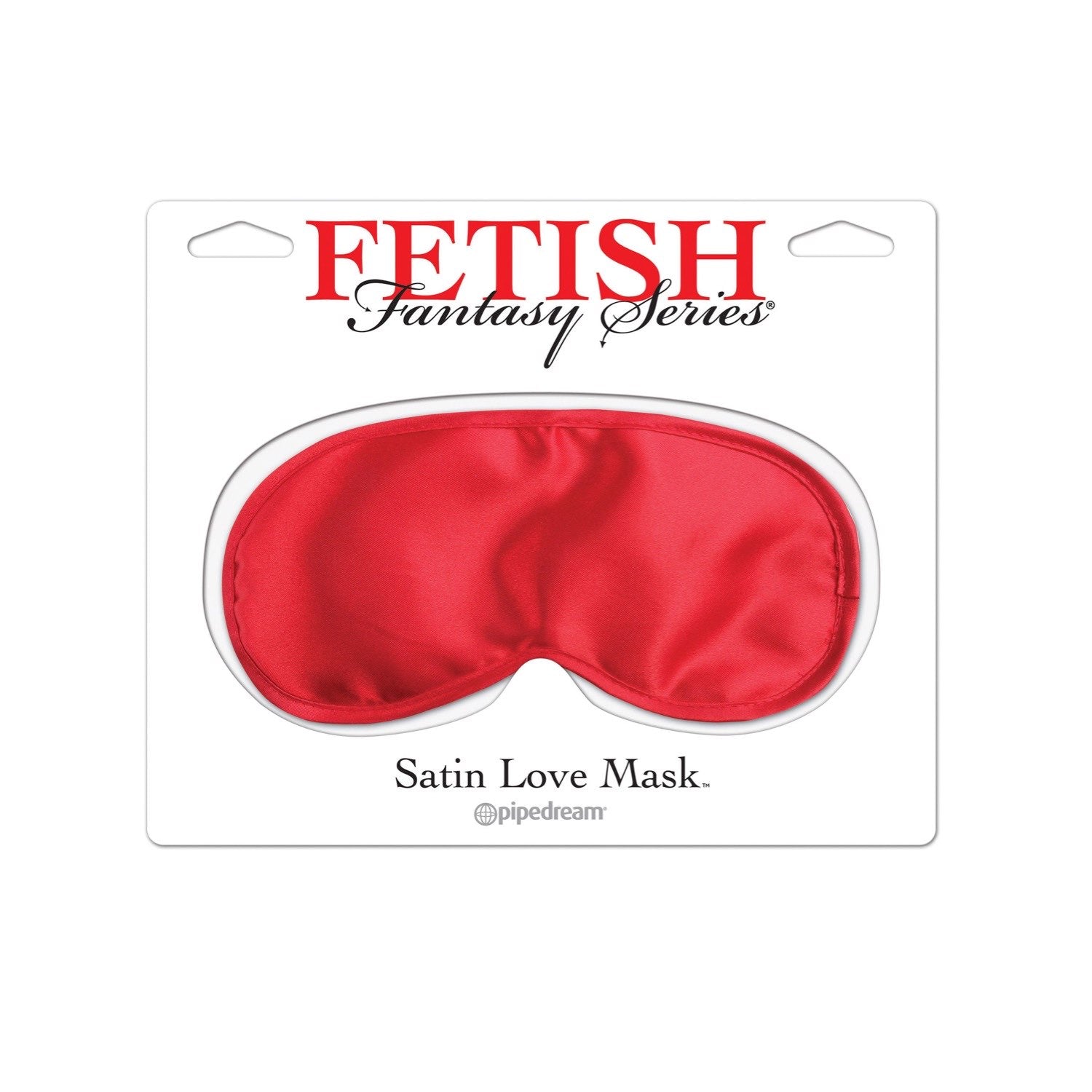Fetish Fantasy Series Satin Love Mask - Red Eye Mask by Pipedream