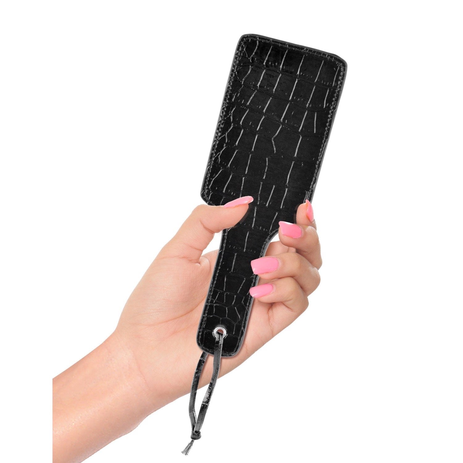 Fetish Fantasy Gold Pleasure Paddle - Black Paddle by Pipedream