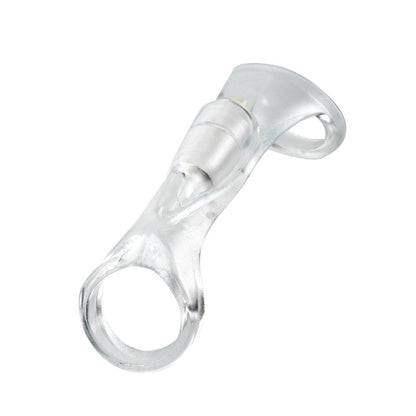 Vibrating Cock Sling - Clear Vibrating Penis Sleeve