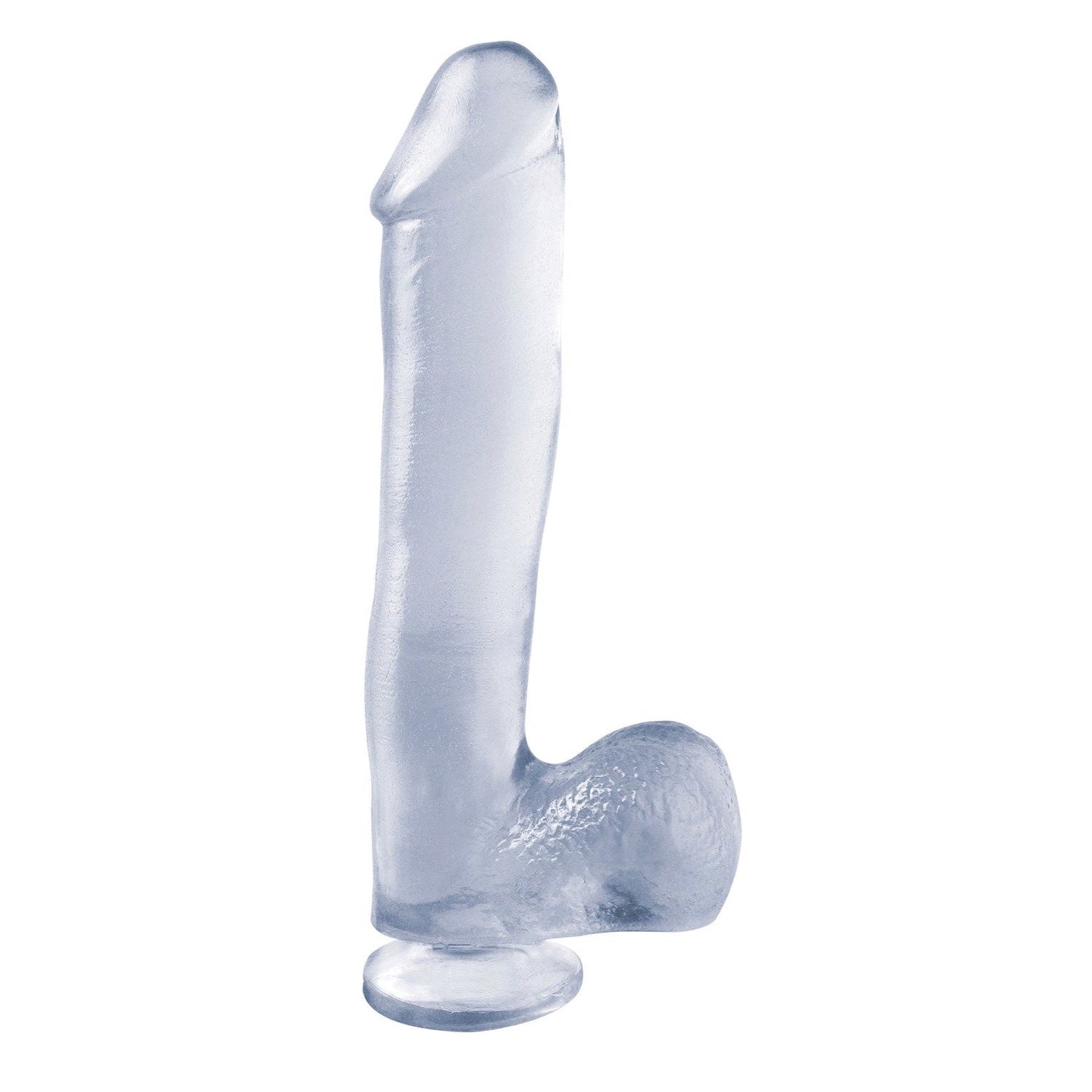 Rubber Works 10" Dong with Suction Cup - Clear 25.4 cm (10") Dong