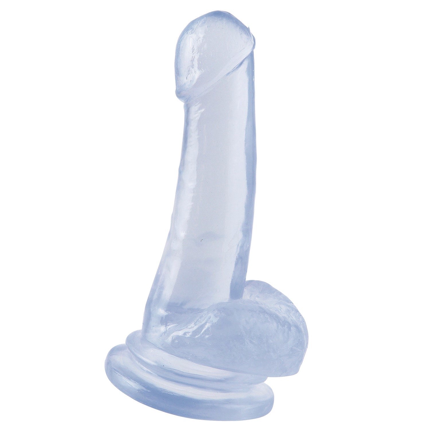 Basix Rubber Works 8&quot; Suction Cup Dong - Clear 8&quot; Dong by Pipedream