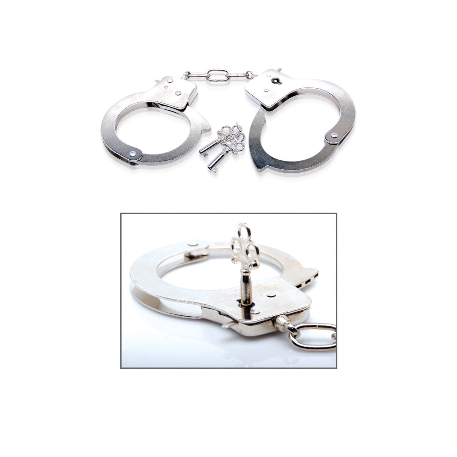 Fetish Fantasy Series Limited Edition Metal Handcuffs - Metal Handcuffs by Pipedream