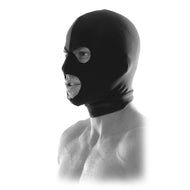 ["Hood"]Limited Edition Spandex Hood - Black Bondage Hood