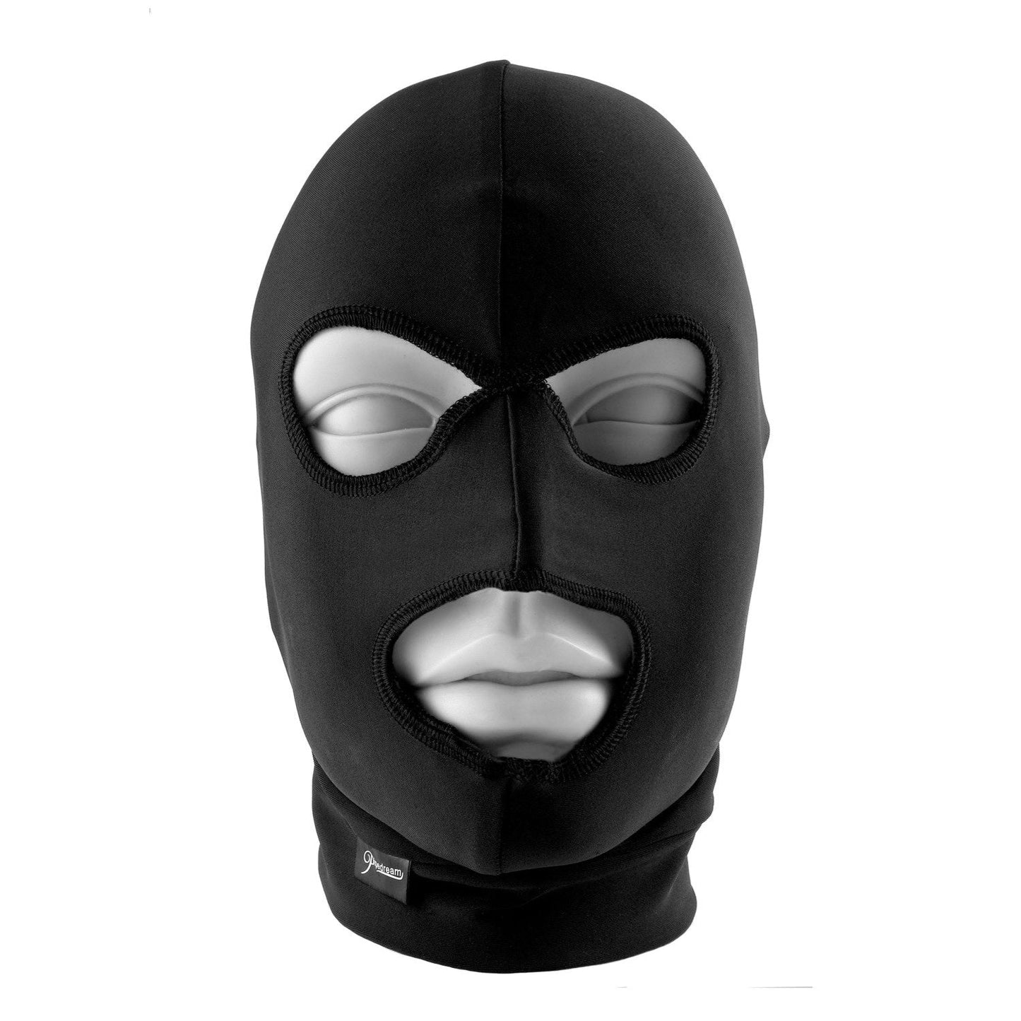 Limited Edition Spandex Hood - Black Bondage Hood