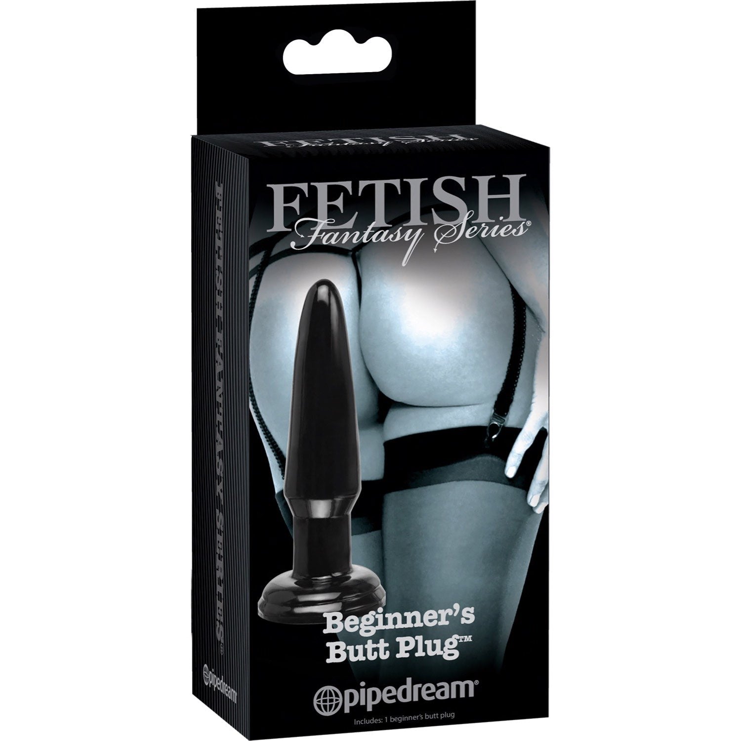 Fetish Fantasy Series Limited Edition Beginner&#39;s Butt Plug - Black 9.5 cm (3.75&quot;) Butt Plug by Pipedream
