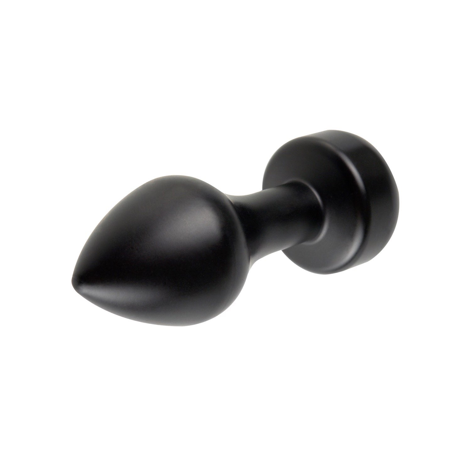 Fetish Fantasy Series Limited Edition Mini Luv Plug - Black Aluminum Butt Plug by Pipedream