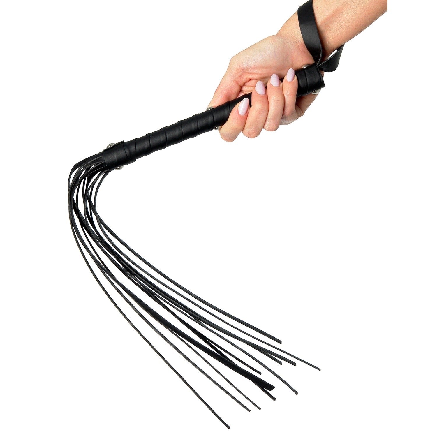 Fetish Fantasy Series Limited Edition Deluxe Cat O&#39; Nine - Black Whip by Pipedream