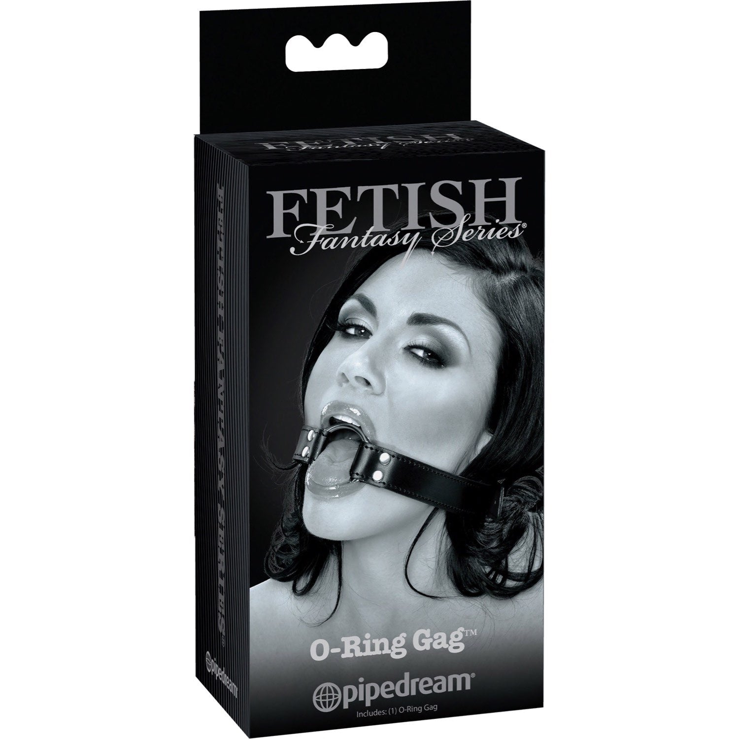 Fetish Fantasy Series Limited Edition O-ring Gag - Black Mouth Restraint by Pipedream