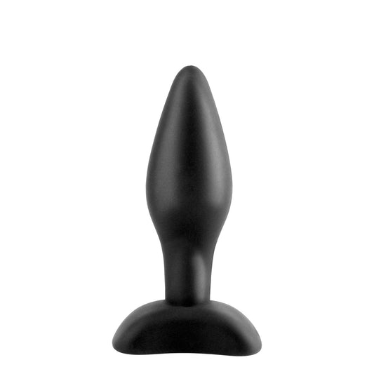Pipedream 肛门幻想系列 迷你硅胶塞 - 黑色 7.5 厘米（3 英寸）对接塞
