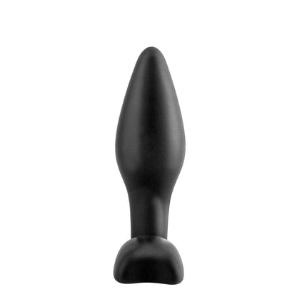 Mini Silicone Plug - Black 7.5 cm (3") Butt Plug