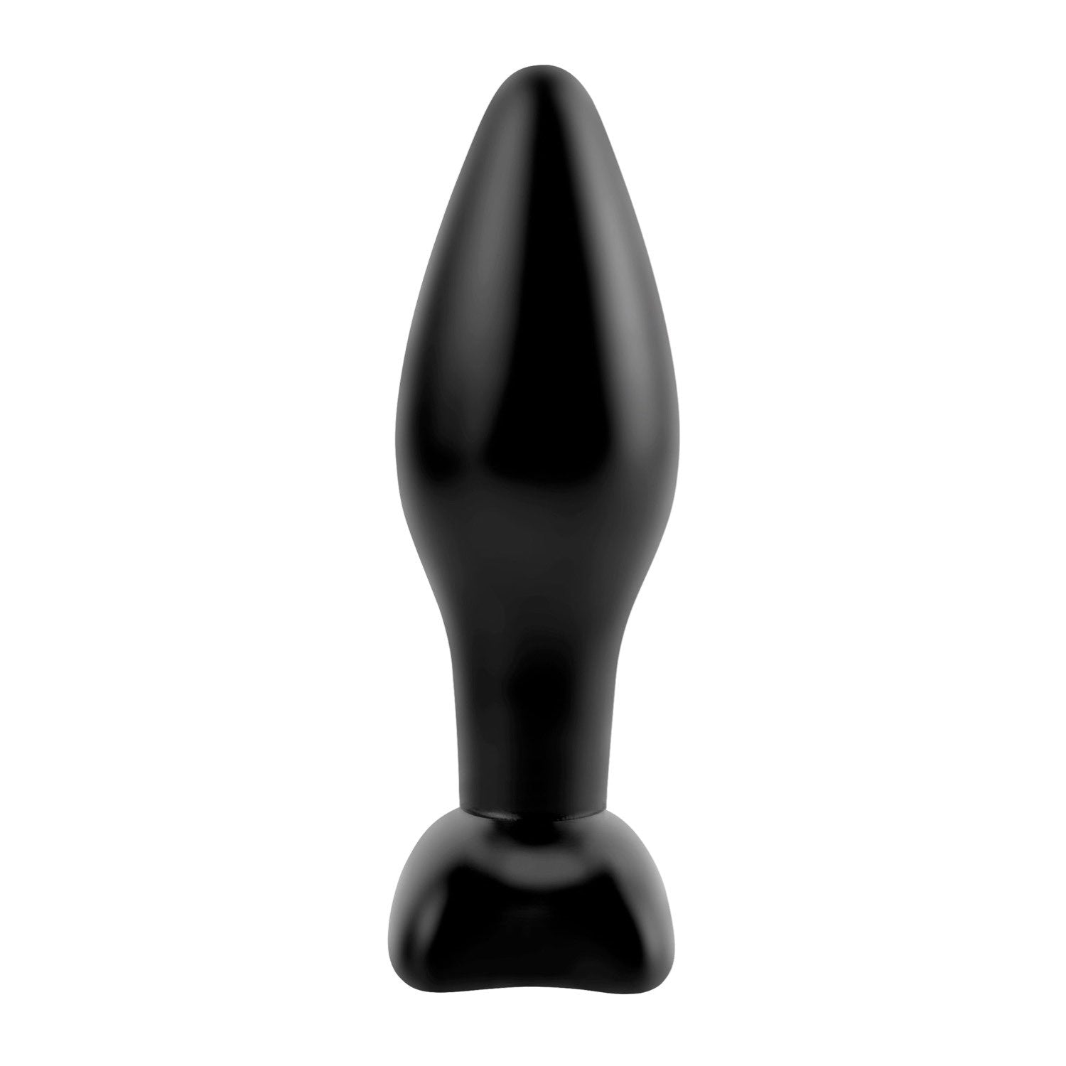 肛门幻想系列 小号硅胶塞 - 黑色 9.1 厘米（3.5 英寸）对接塞 by Pipedream