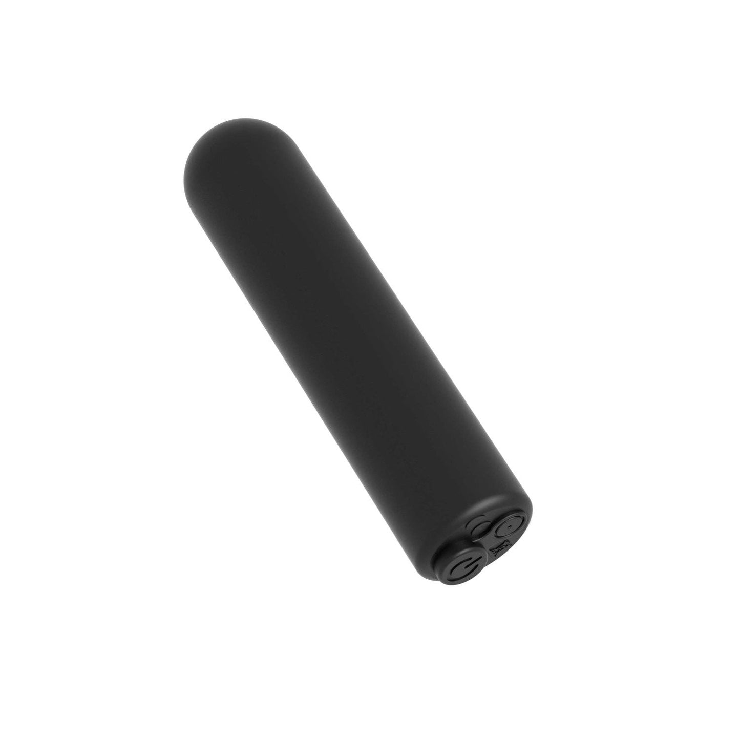 遥控硅胶插头 - 黑色 10 厘米（4 英寸）可充电振动对接插头