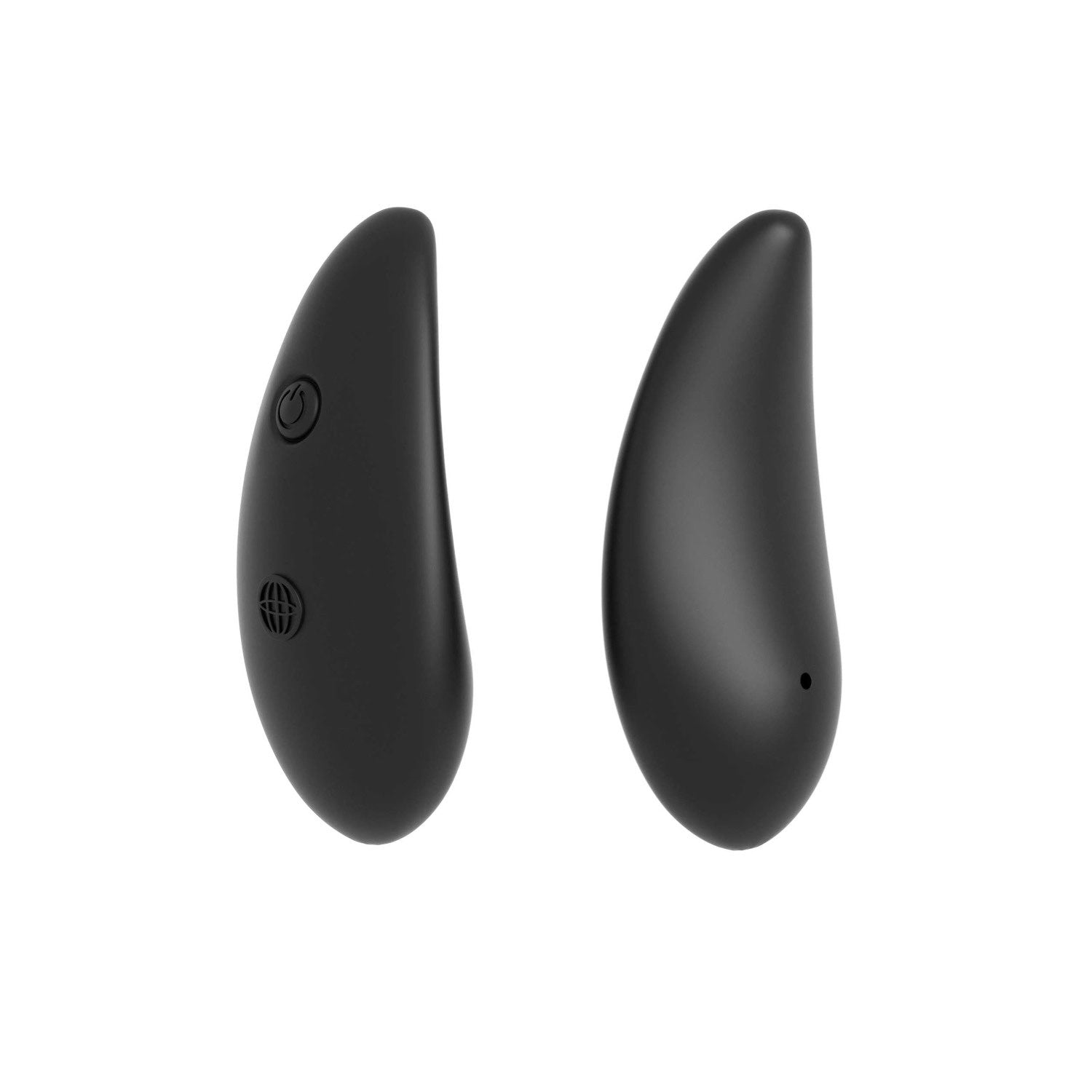 肛门幻想系列 遥控硅胶插头 - 黑色 10 厘米（4 英寸）可充电振动对接插头 by Pipedream