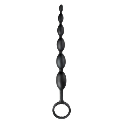 First-Time Fun 珠 - 黑色 21 厘米（8.25 英寸）肛门珠