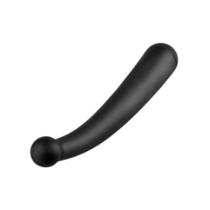 Vibrating Curve - Black 17.1 cm (6.75") Anal Vibrator