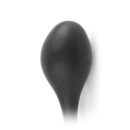 Inflatable Silicone Ass Expander - Black Inflatable Anal Probe
