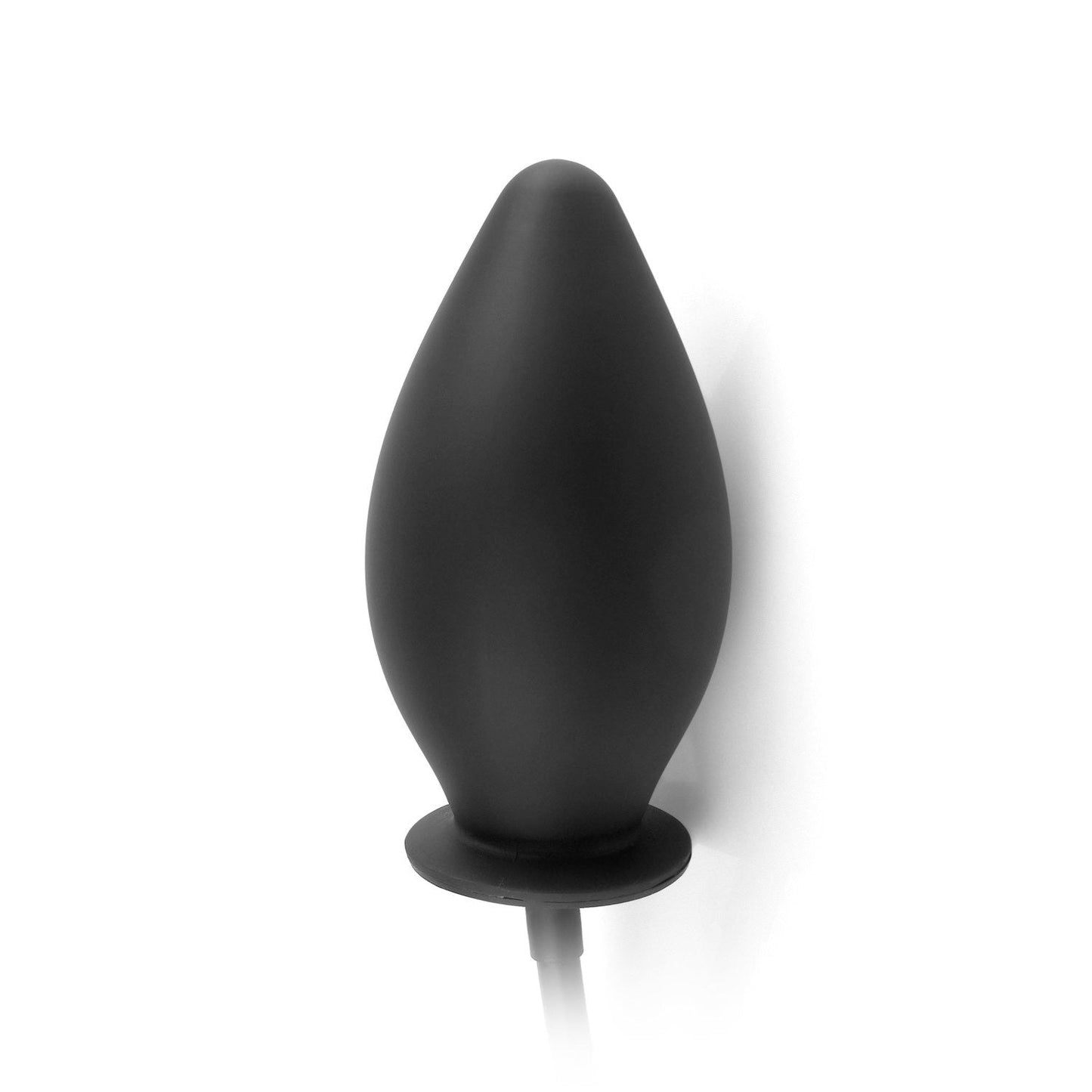 Inflatable Silicone Plug - Black 10.8 cm (4.25") Inflatable Butt Plug