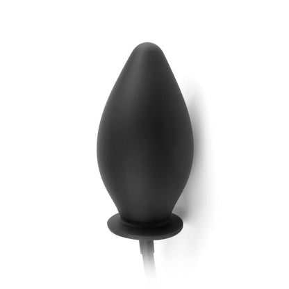 充气硅胶塞 - 黑色 10.8 厘米（4.25 英寸）充气对接塞