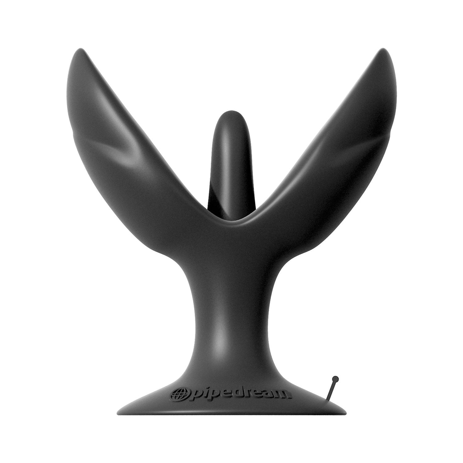 肛门幻想系列 Insta-Gaper - 黑色 9.5 厘米（3.7 英寸）张开对接插头 by Pipedream