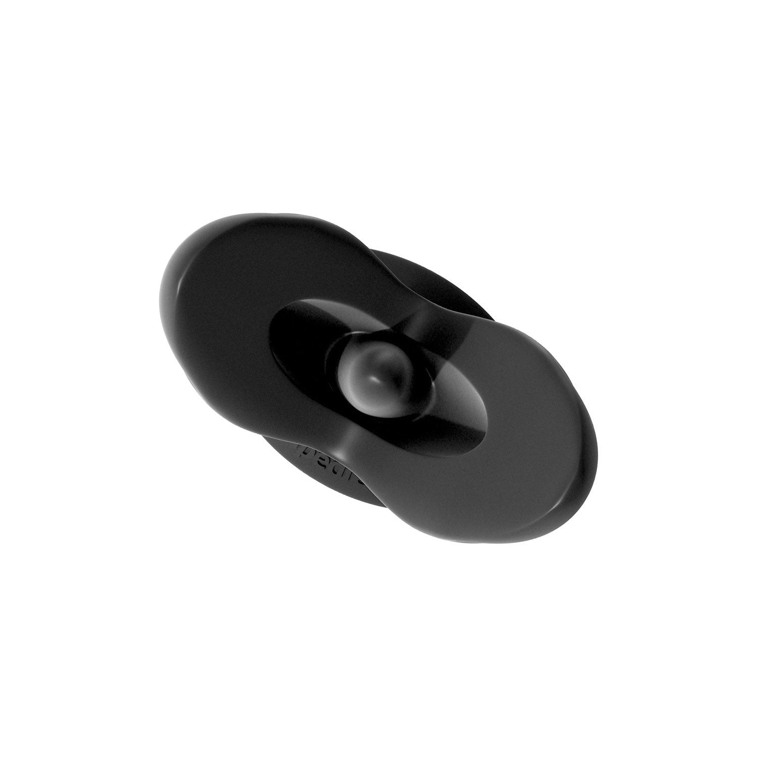 गुदा काल्पनिक संग्रह इंस्टा-गेपर - काला 9.5 सेमी (3.7&quot;) गैपिंग बट प्लग by Pipedream