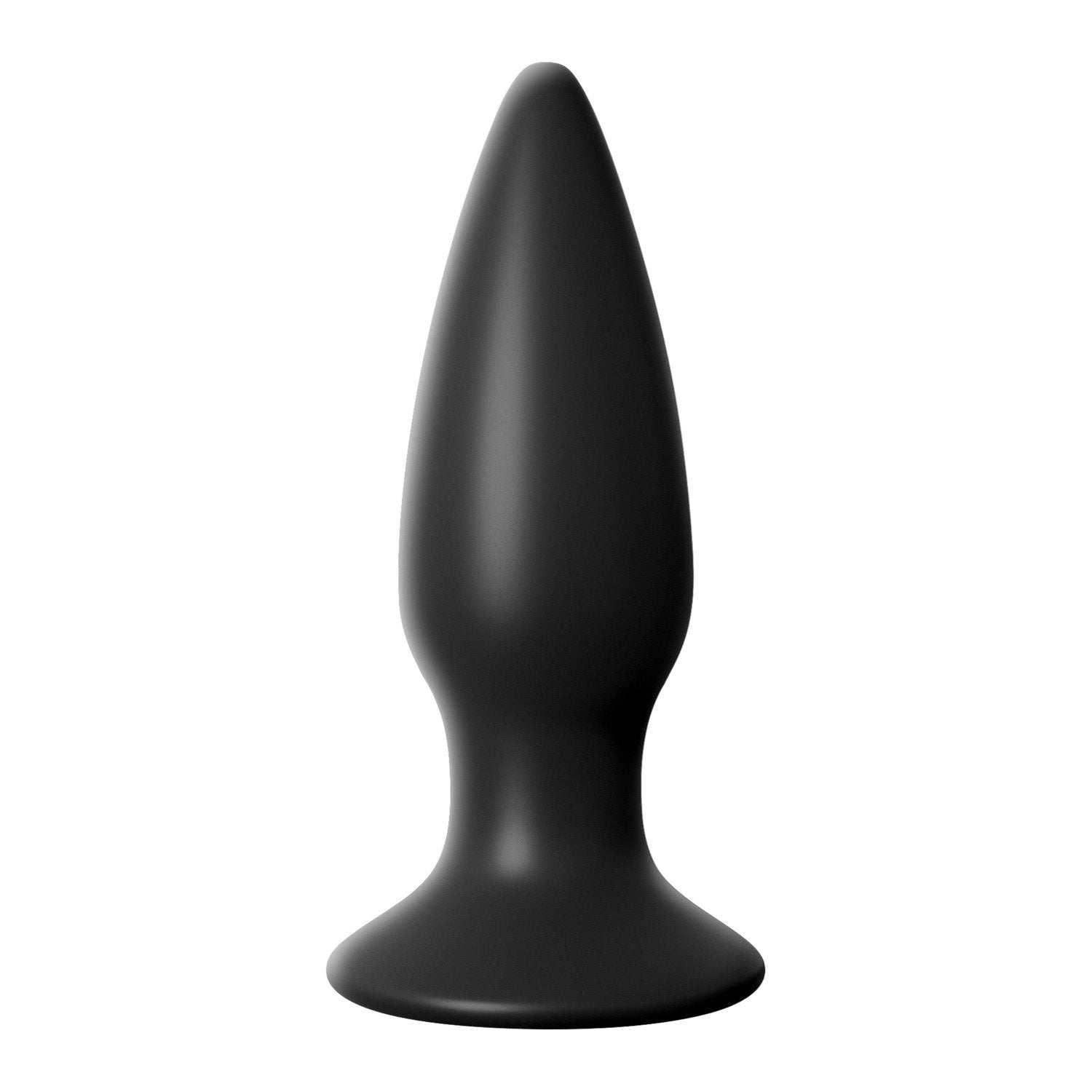 肛门 幻想 精英 Collection 小型可充电肛门塞 - 黑色 10.9 厘米（4.3 英寸）USB 可充电振动对接塞 by Pipedream