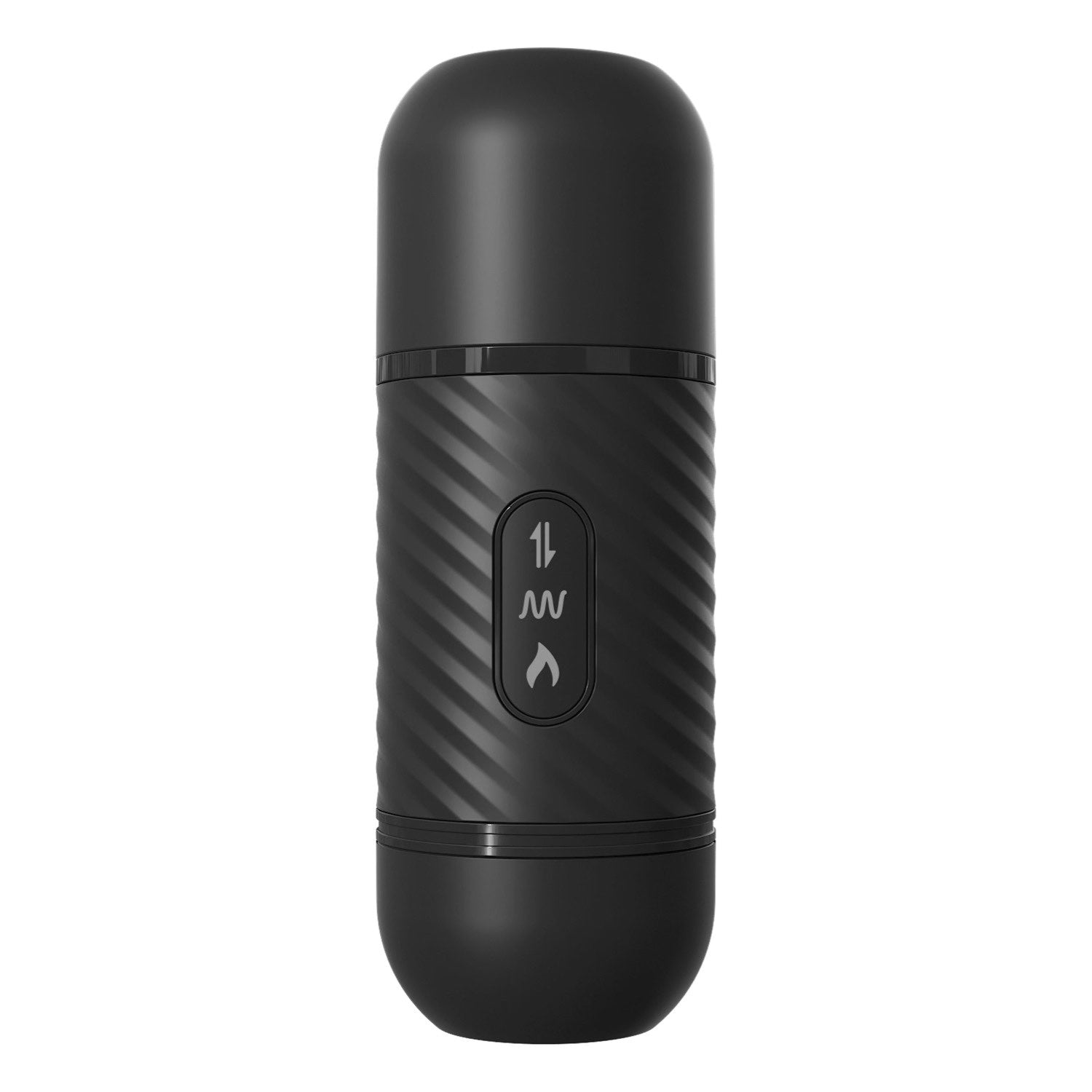 肛门 幻想 精英 Collection Vibrating Ass Thruster - 黑色 USB 可充电振动和推力肛门振动器 by Pipedream